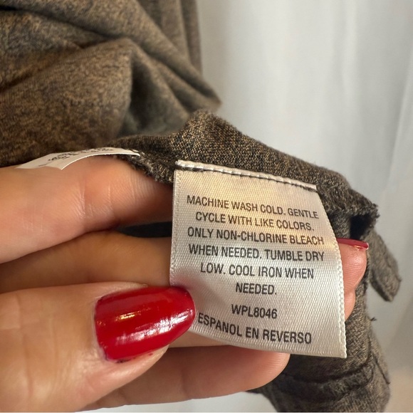 TASSO ELBA Mens Polo Shirt Size:XL Long Sleeve Collared 100% Cotton - Picture 10 of 15